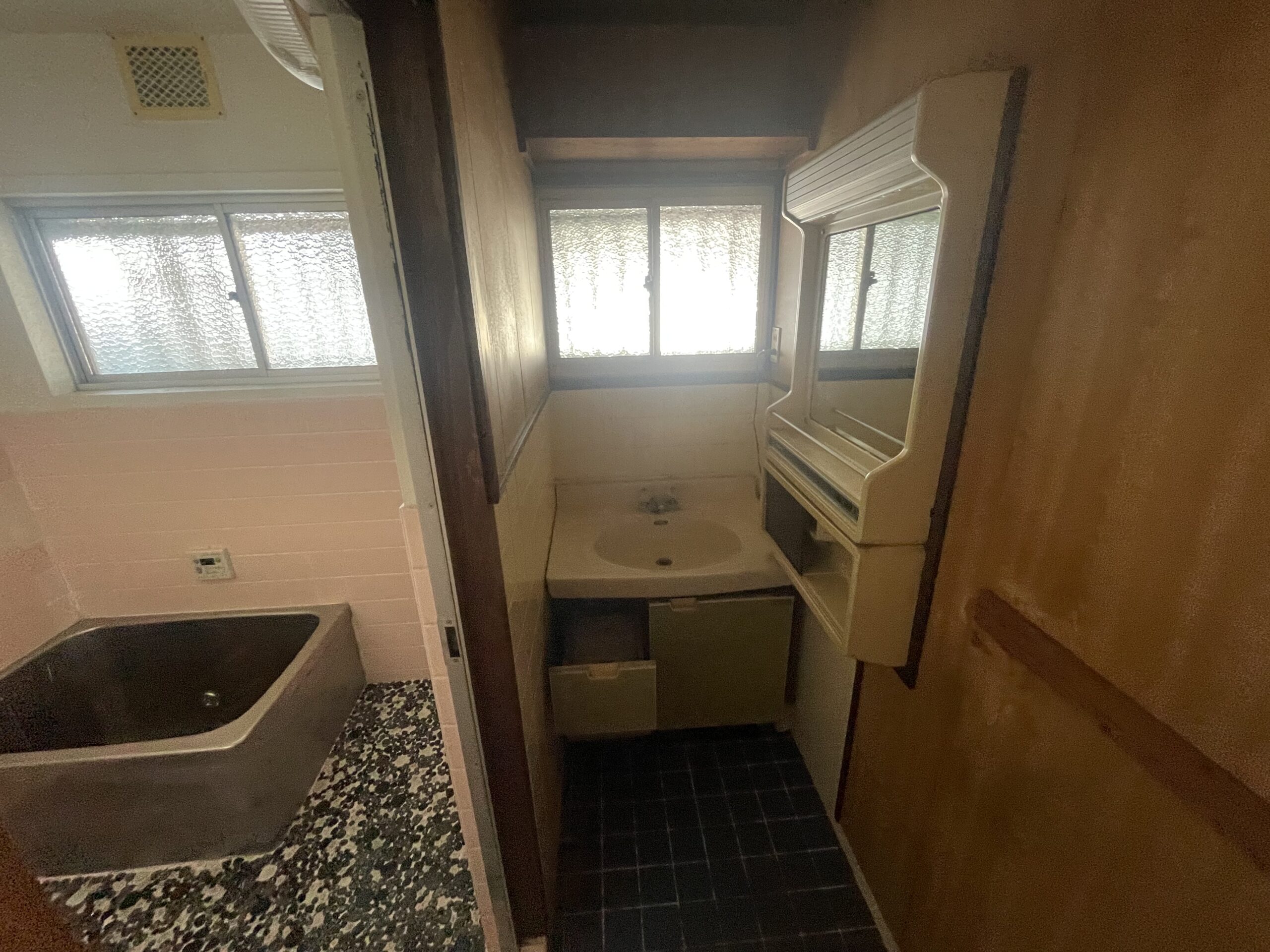 リノベーション前洗面所