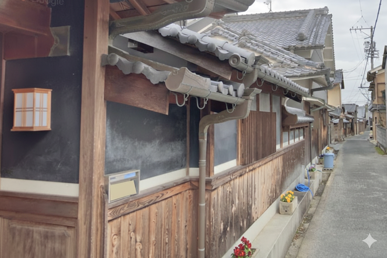 リノベーション前外構写真