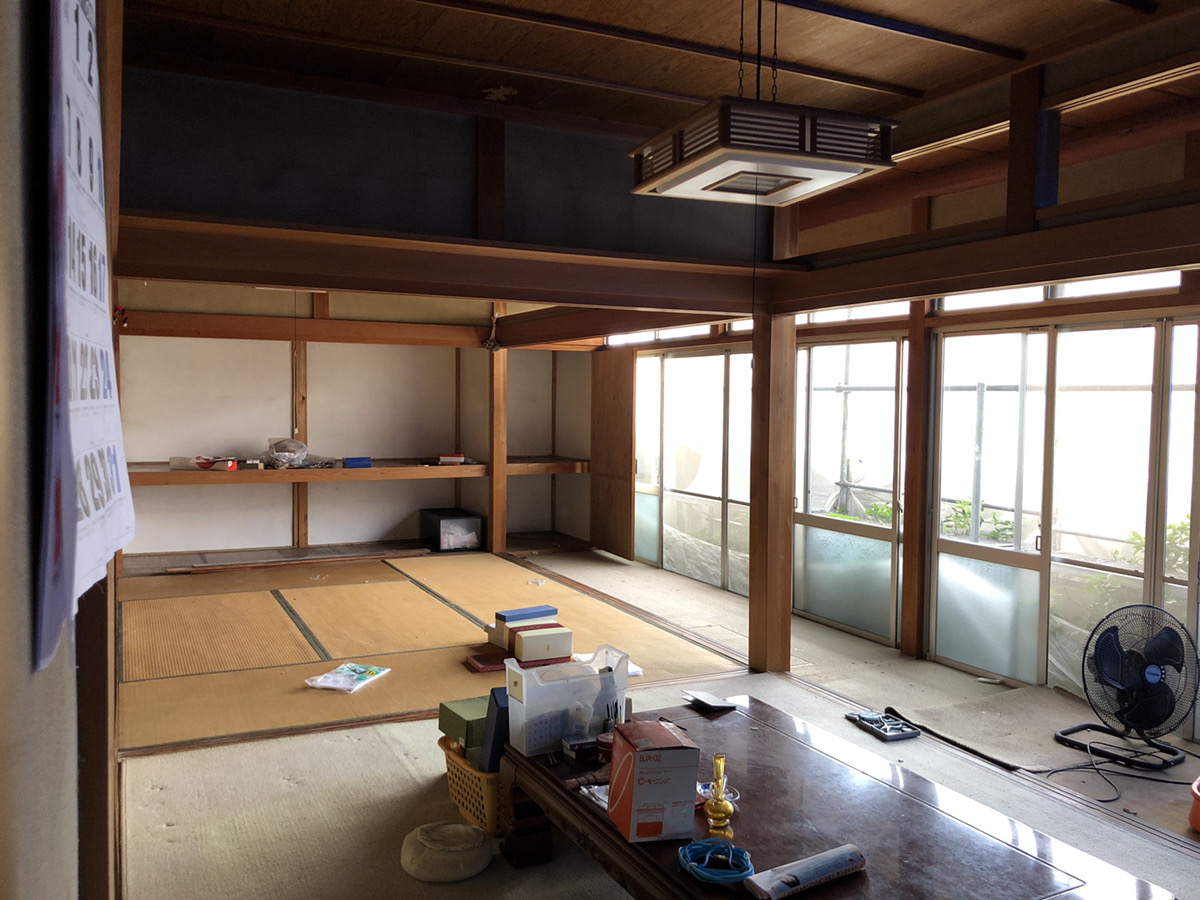 リノベーション前内観写真